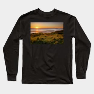 Rhossili Bay Sunset Long Sleeve T-Shirt